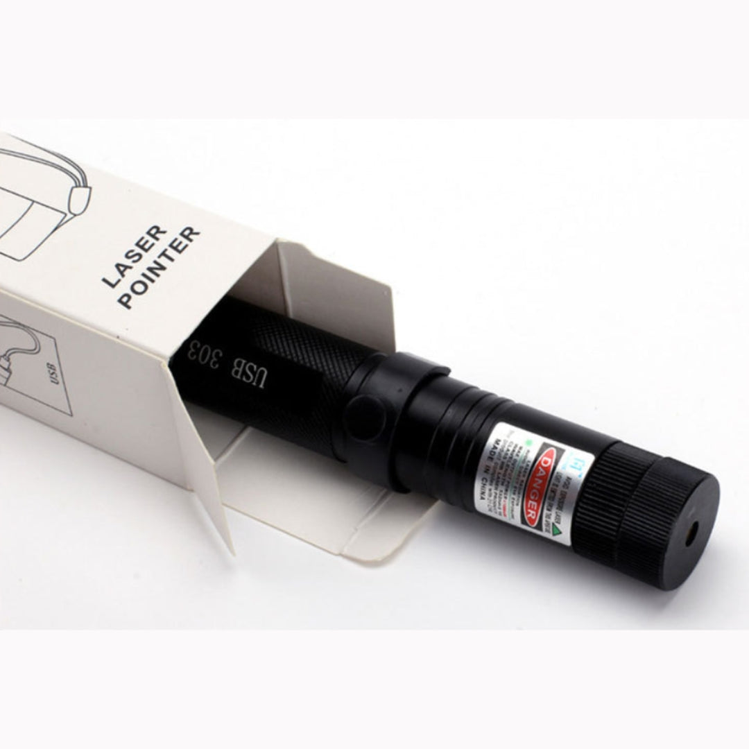 Kraftfuld Genopladelig Laserlampe til Udeliv