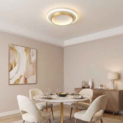 Strakke ring plafondlamp voor een moderne sfeer