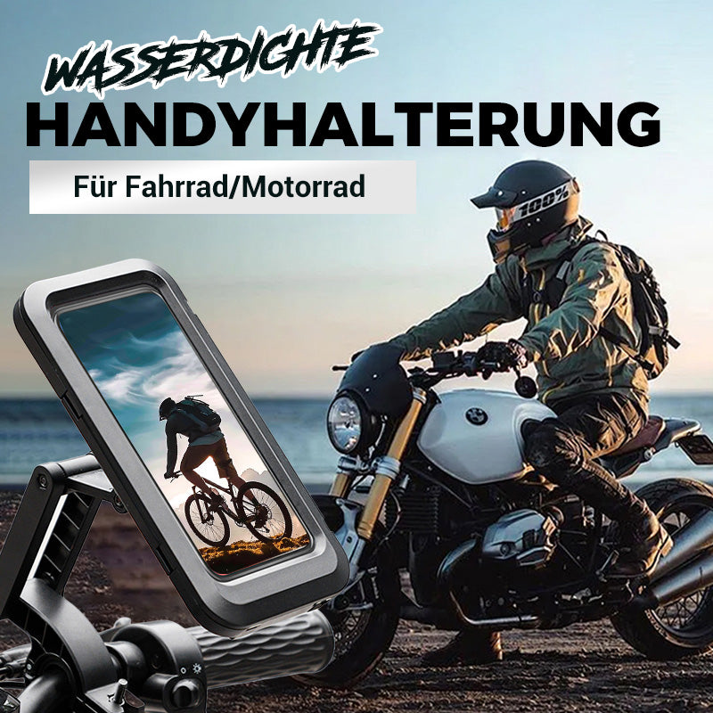 Wasserdichte Smartphone-Halterung für Fahrrad und Motorrad