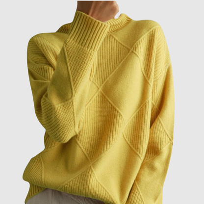 Amelia – Elegancki sweter z golfem