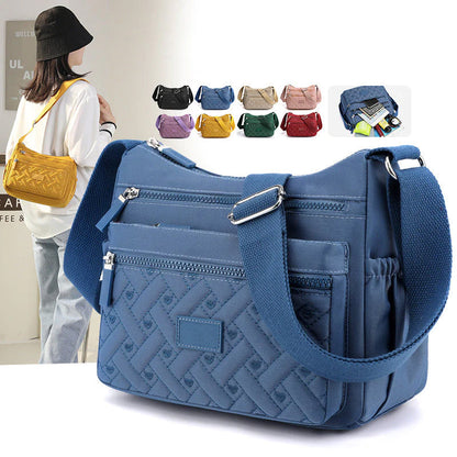 Sac Bandoulière Femme Multipoches Léger et Fonctionnel