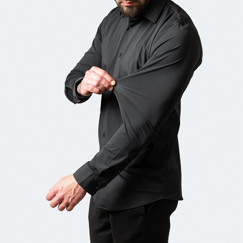 Espe - Men's non-creased stretch shirt