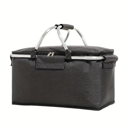 Picknickmand Opvouwbaar | 18L Lekvrij & Waterdicht | Geïsoleerd | Oxford Stof