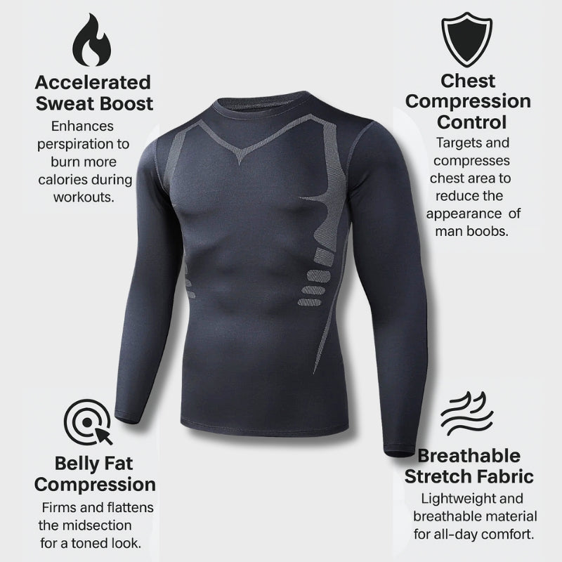 Sculptix™ Ultimate Long Sleeve Compression Shirt