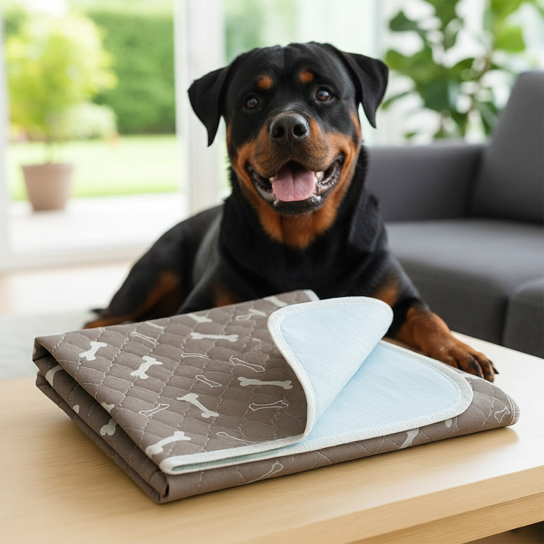 PawLuxe™ Reusable Pup Pad | Clean Floors & Effortless Training