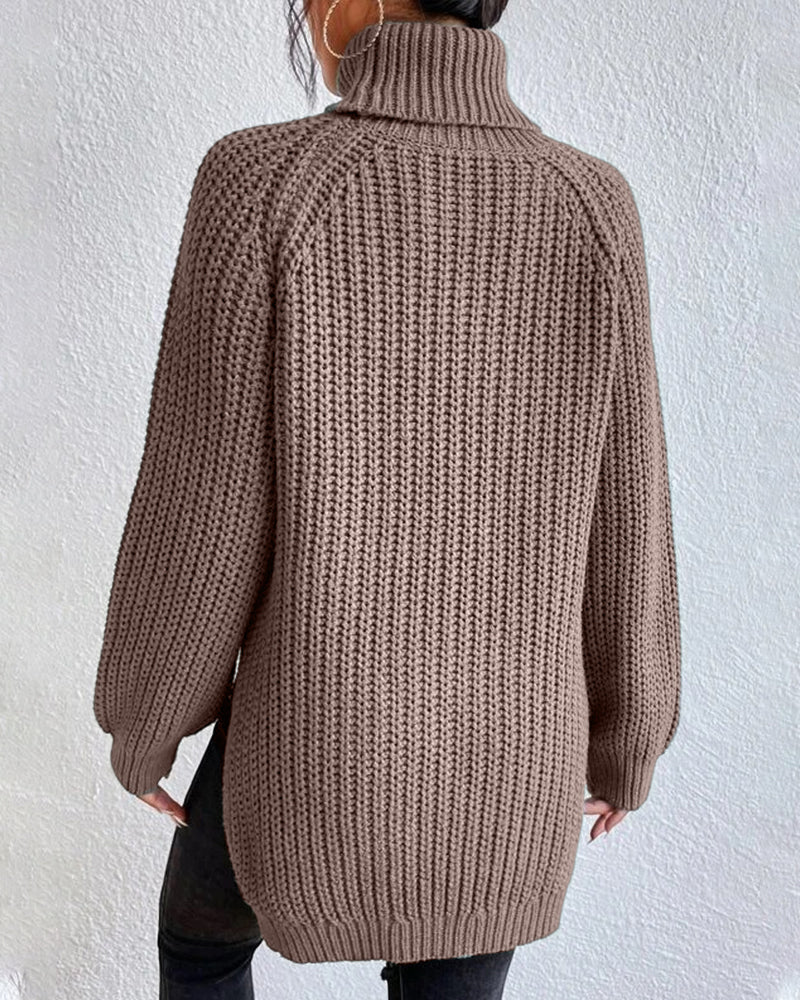 Beatrice | Women Winter Ribbed golf sweater