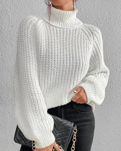 Beatrice | Women Winter Ribbed golf sweater