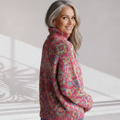 Annabelle | Maglione a Collo Alto Fantasia