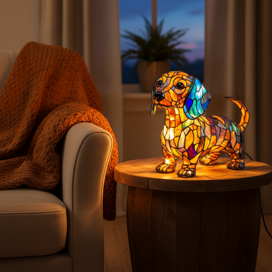 Pip | Lámpara de perrito salchicha