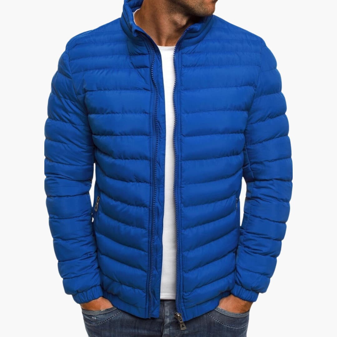 La chaqueta Mitchel — sofisticación ligera para el preverano y más allá.