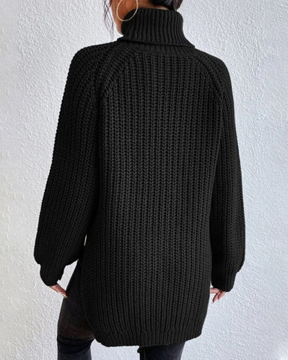 Beatrice | Women Winter Ribbed golf sweater