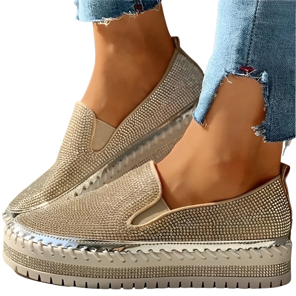Chaussures femme à semelle épaisse