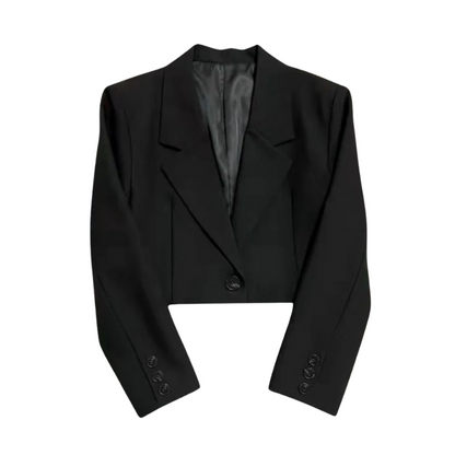 Kinsley – Blazer à manches longues avec col à revers