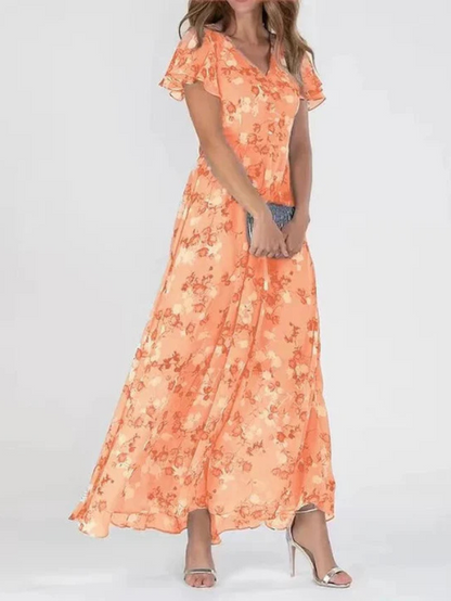 Aurelia - Robe glamour qui affine le ventre