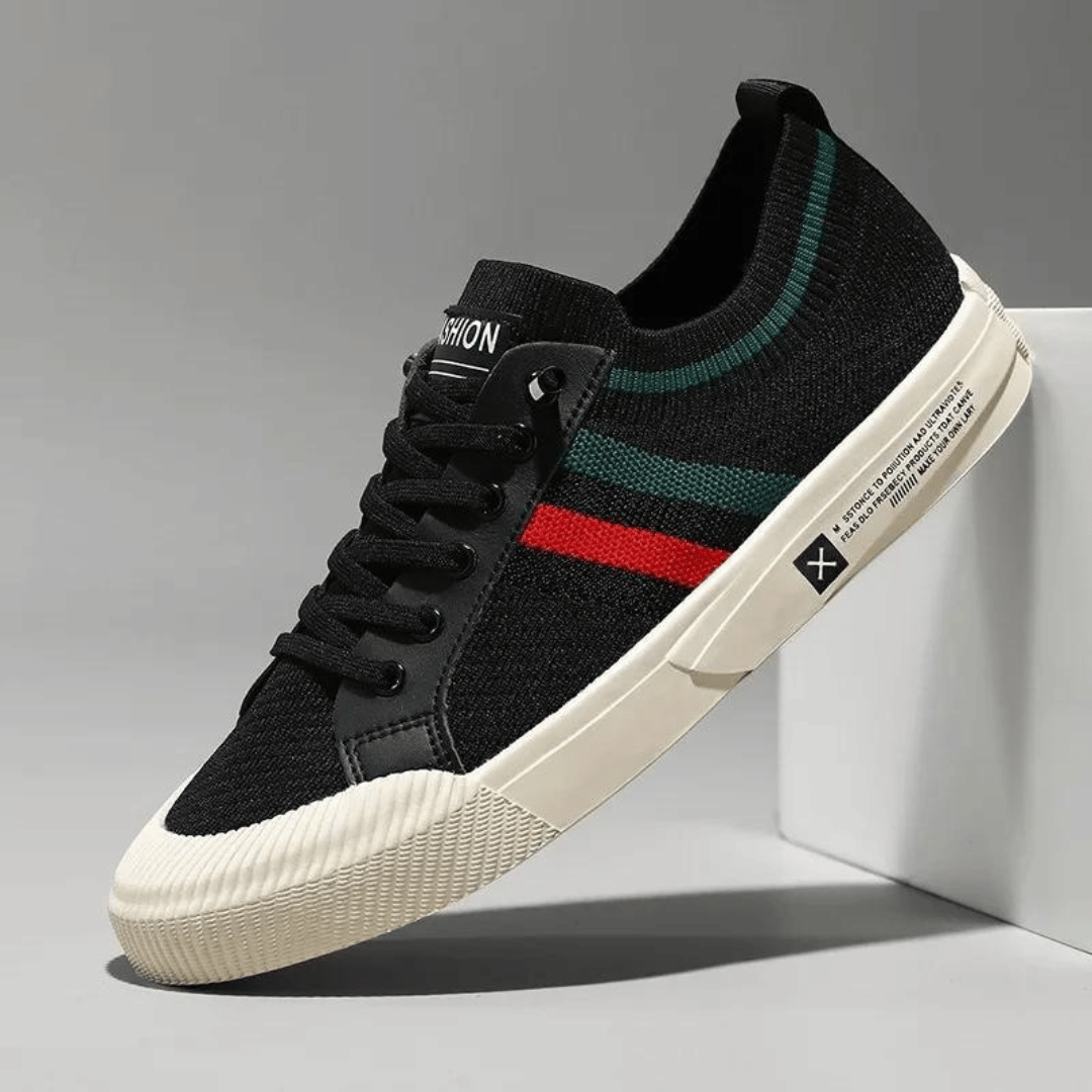 Avero | Åndbare Herresneakers med Letvægts Komfort og Fleksibel Sål til Hverdag | Sko Herre
