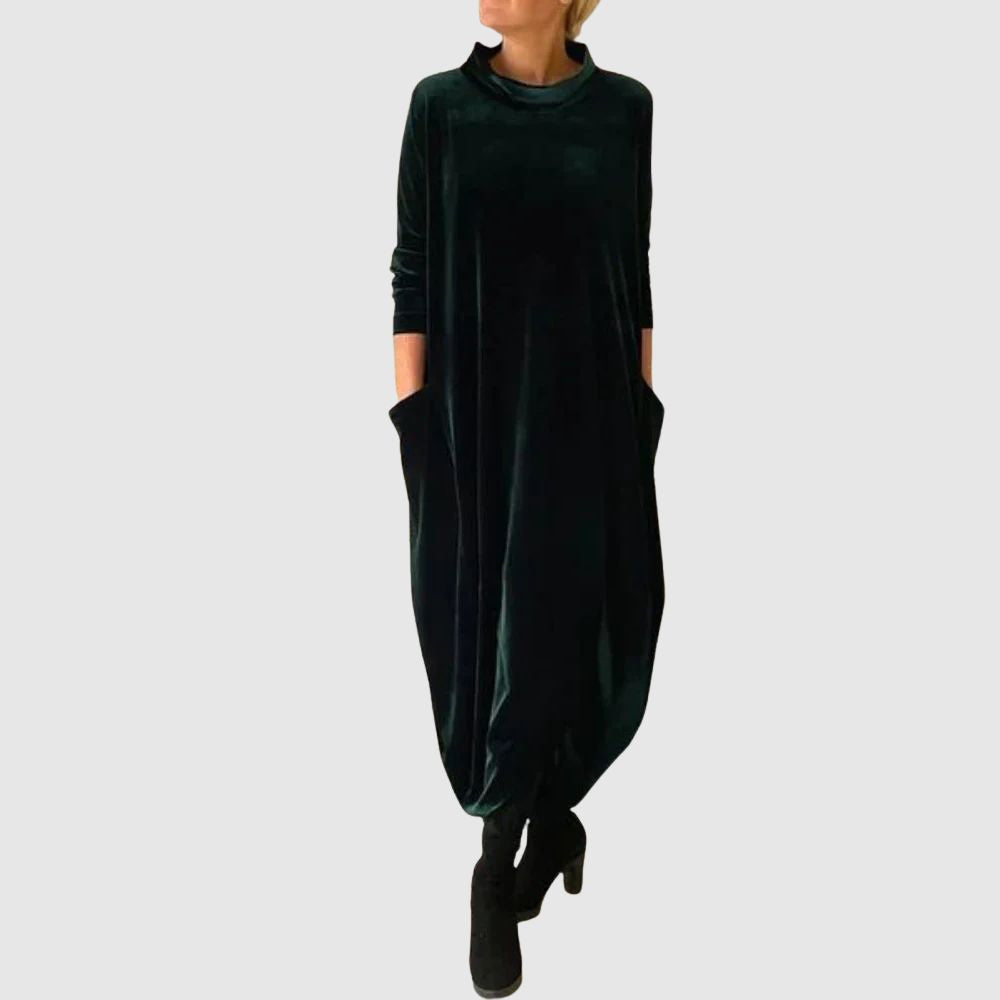 Zoé - Robe oversize à manches longues