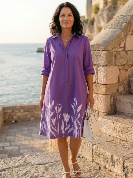 Florenne | Botanical Hem Dress