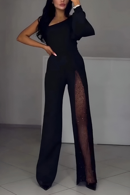 Ines™ | Moderne Jumpsuit mit weiten Hosen