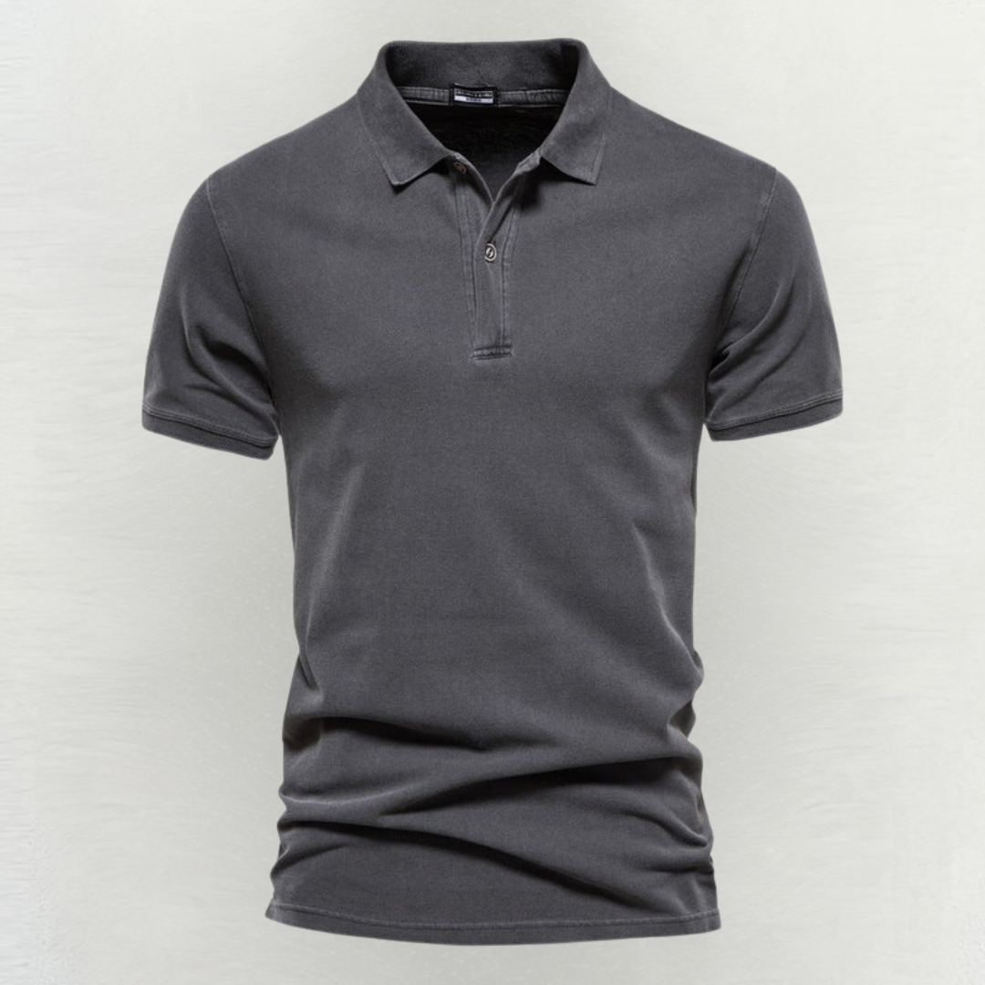 Polo Élégant Homme en Laine Mérinos – Maille Légère d’Été