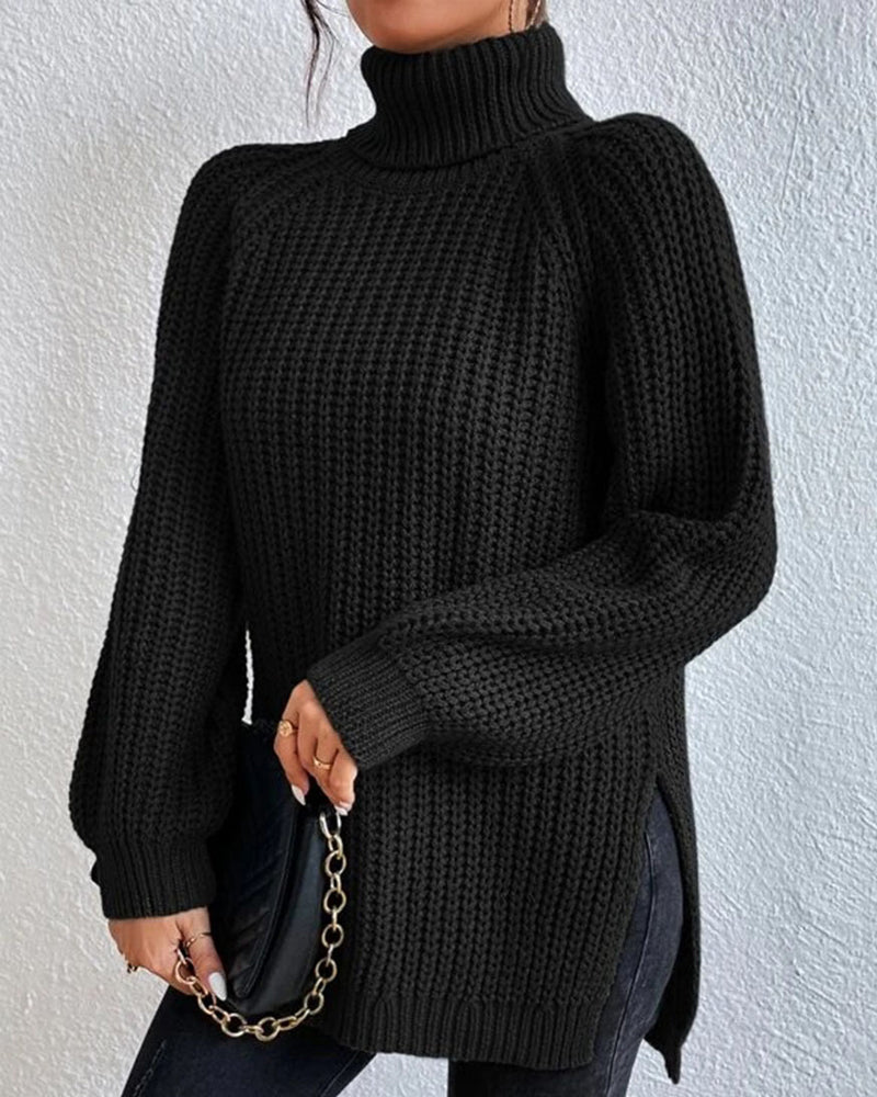Beatrice | Women Winter Ribbed golf sweater