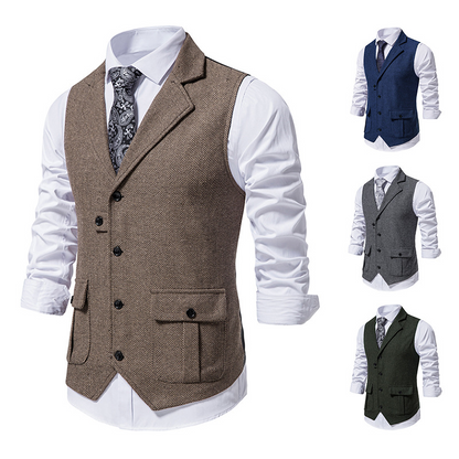 Herrenweste Luca | Eleganter Look mit praktischen Details