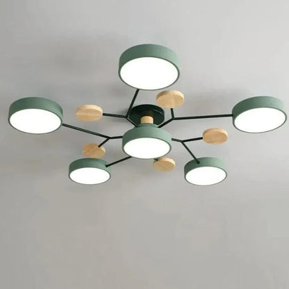 LED Lustr Moderní | Vícebodové Stropní Svítidlo