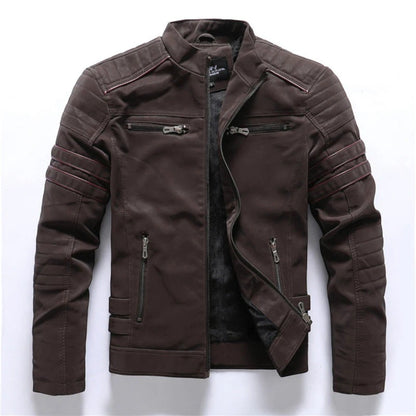 Noah | Giacca Da Moto Elegante Per Uomo | Cerniera