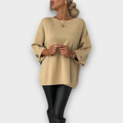 Isabella | Elegantne kootud pluus