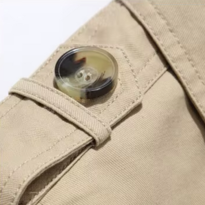Trench-coat homme manches longues avec col à revers