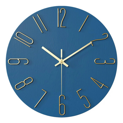 Wandklok Modern Stil Quartz 30cm Kunststof Woonkamer Minimalistisch | Restfield