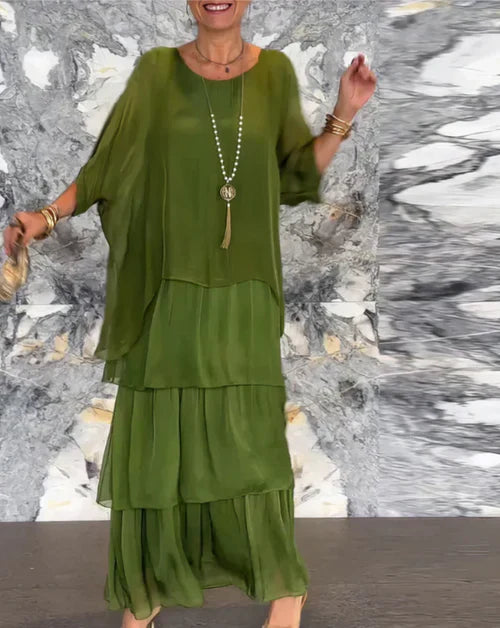 Laura - Robe longue élégante et fluide