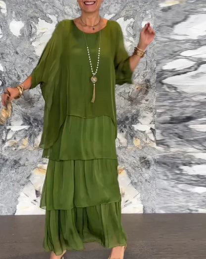Laura - Robe longue élégante et fluide