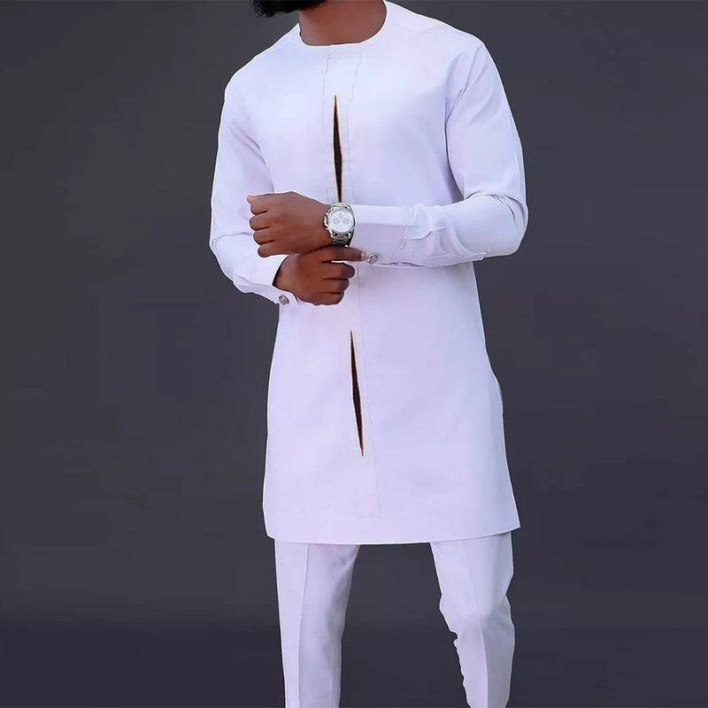 Timothy – Elegant Traditional Dashiki Set For Men