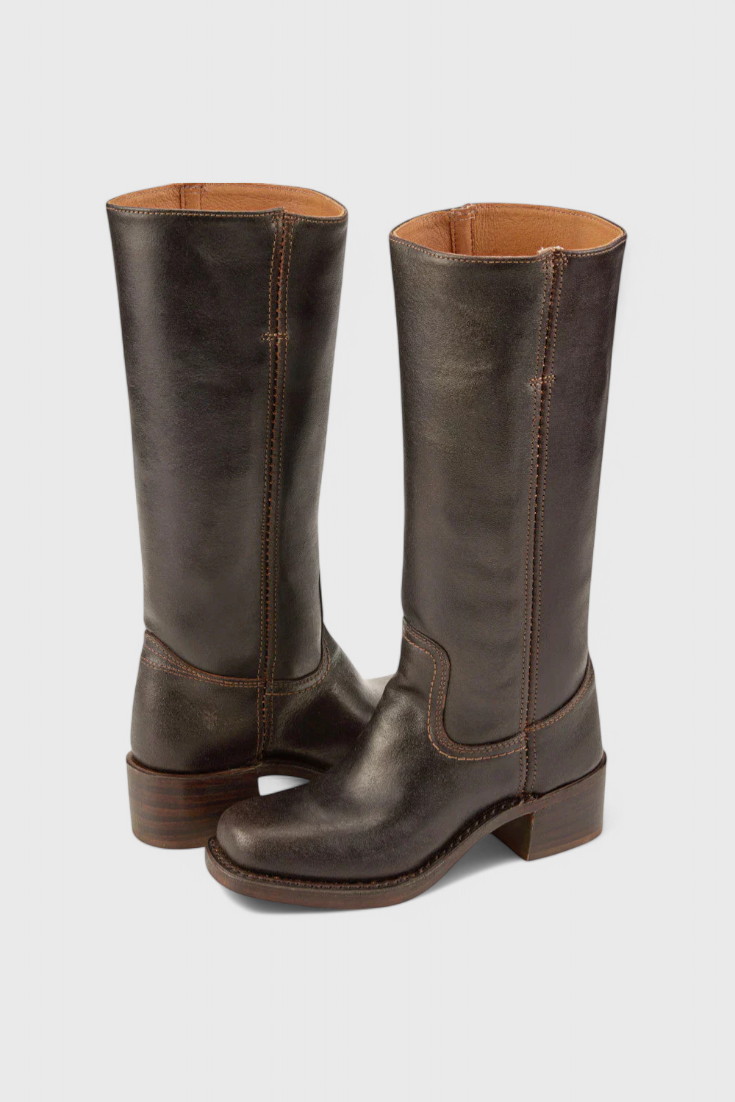 Leder Winter Stiefel Damen