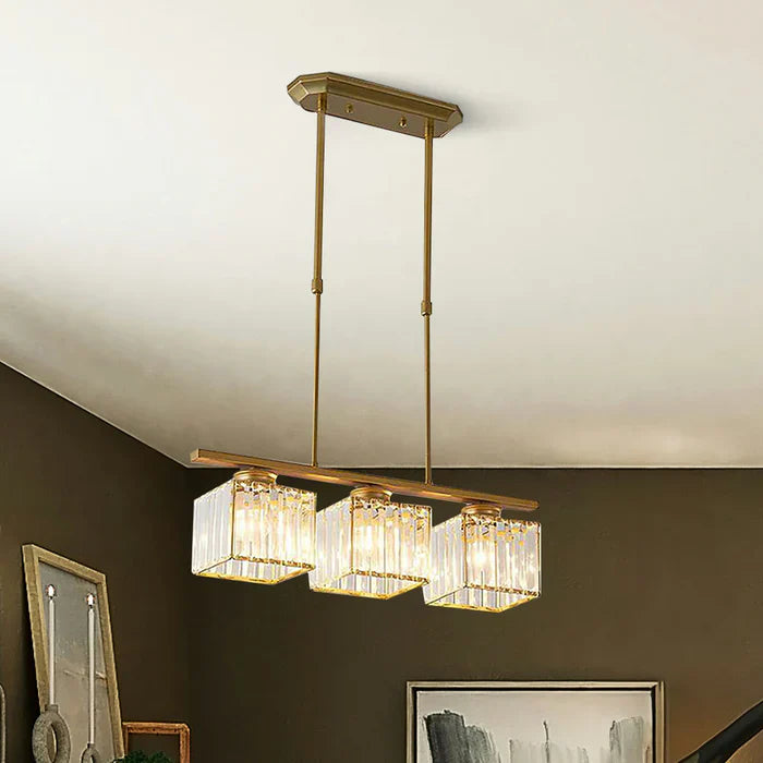 OCS - Plafondlamp Nordic 3-kops vierkant