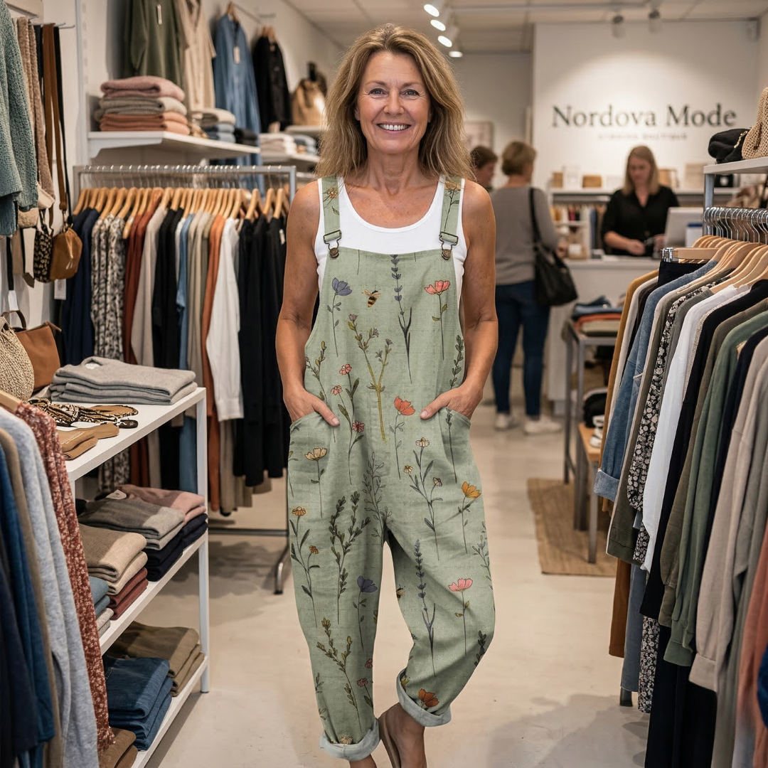 Elin - Vakker kjeledress med mønster