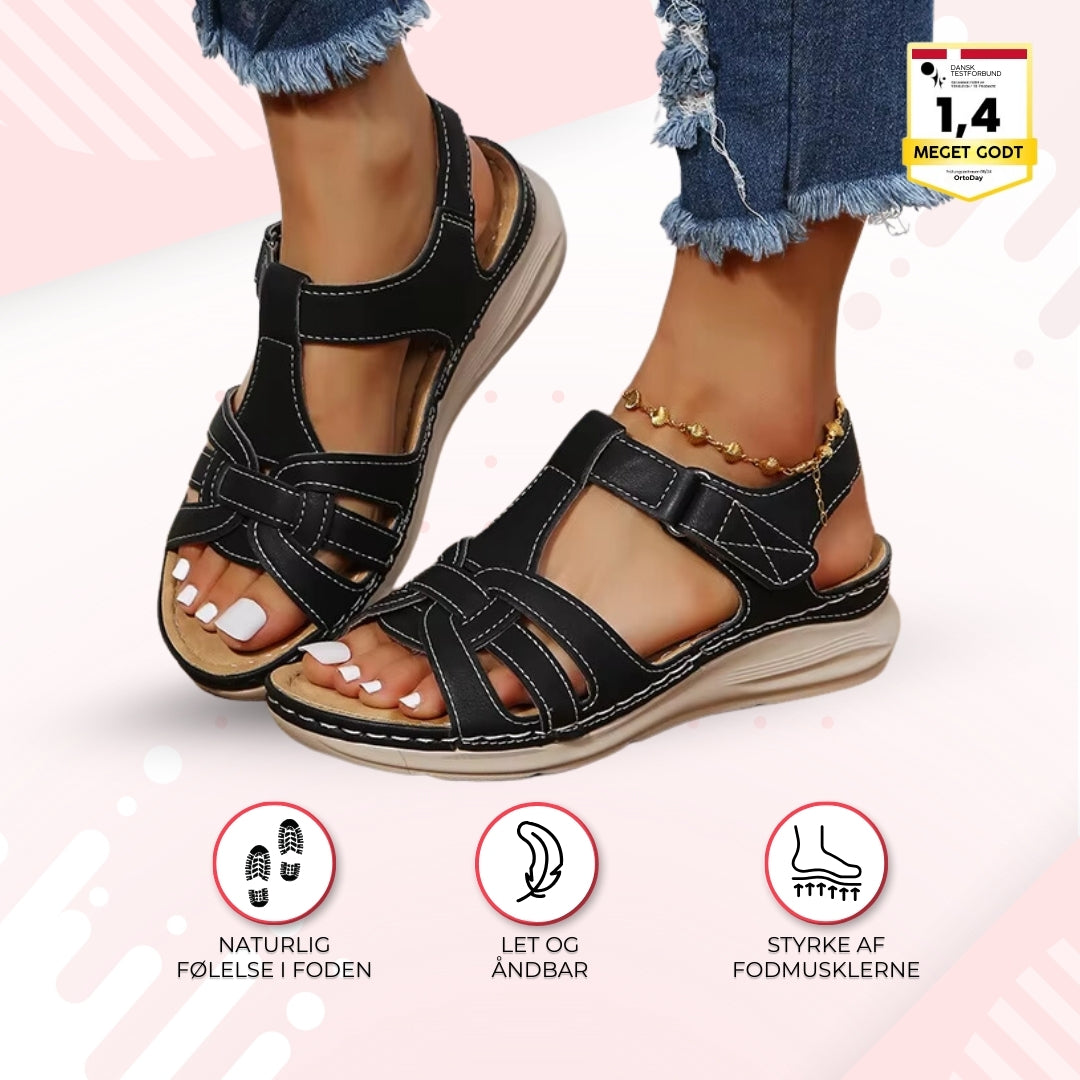 OrtoDay Comfort Sandaler – Støttende og stilfulde ortopædiske sandaler til damer