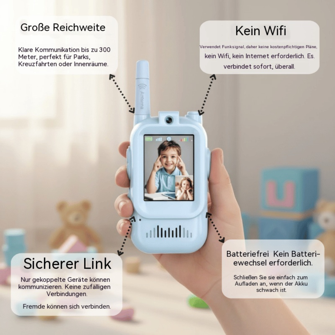 Kinder Walkie Talkie Kamera | Video Funk Spielzeug