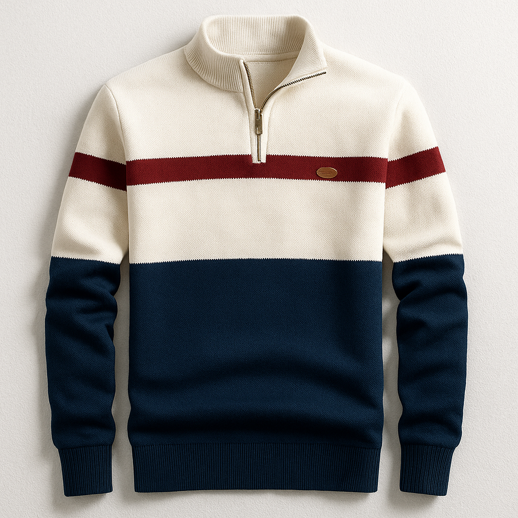 Men's Knitted Medium-Weight Top for Men
