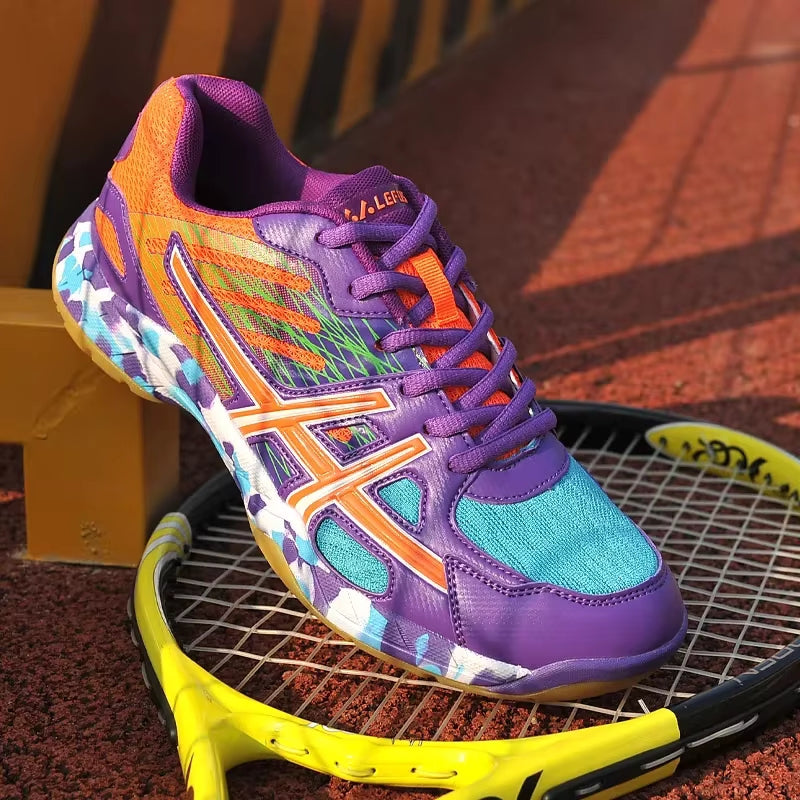 Baskets imprimées antidérapantes avec fermeture à lacets