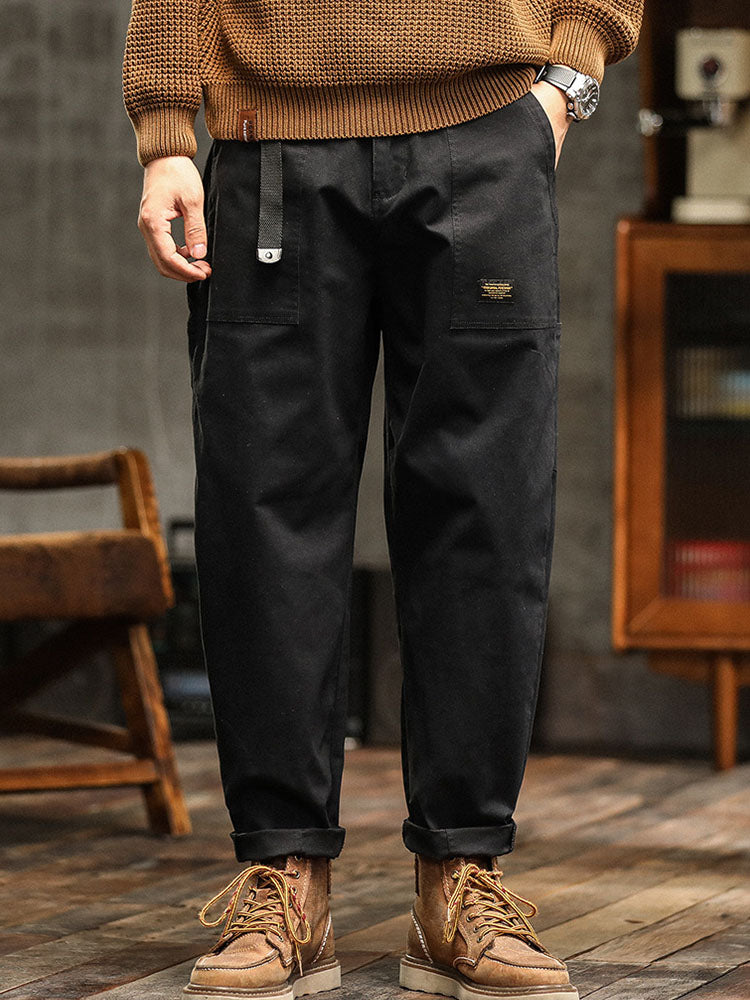 Kaj - Vintage-inspirerede casual utility-bukser