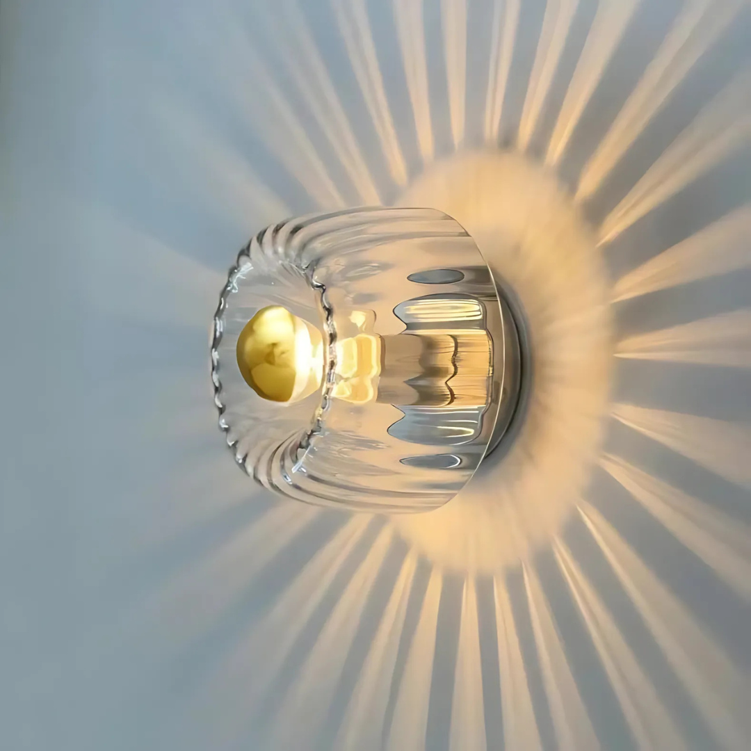 Atropos Glas Wandlamp - Stijlvolle Wandverlichting Binnen