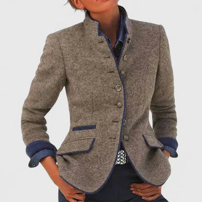 LUCIE™ / ELEGANTE STRUKTURIERTE STRICKJACKE