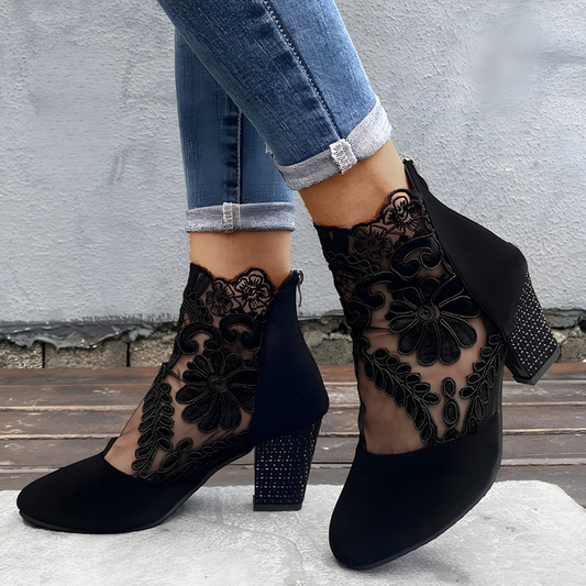 Elizaveta – Orthopädische Schuhe Mit Blumenmuster