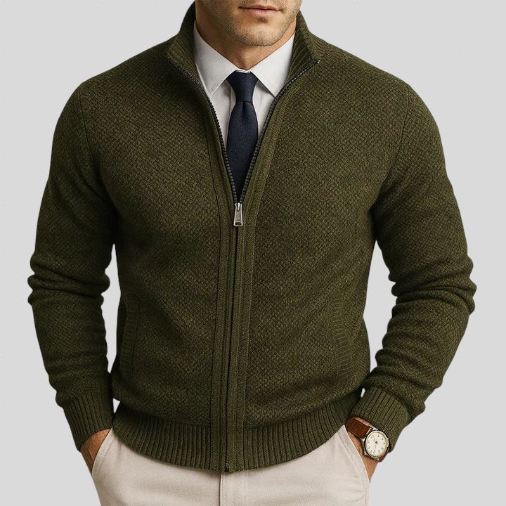 Pretorius - Zip-up cardigan