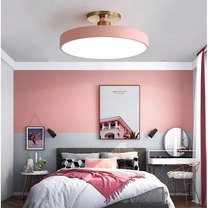 GlowBeam – Round Ceiling Light for Interior Decoration
