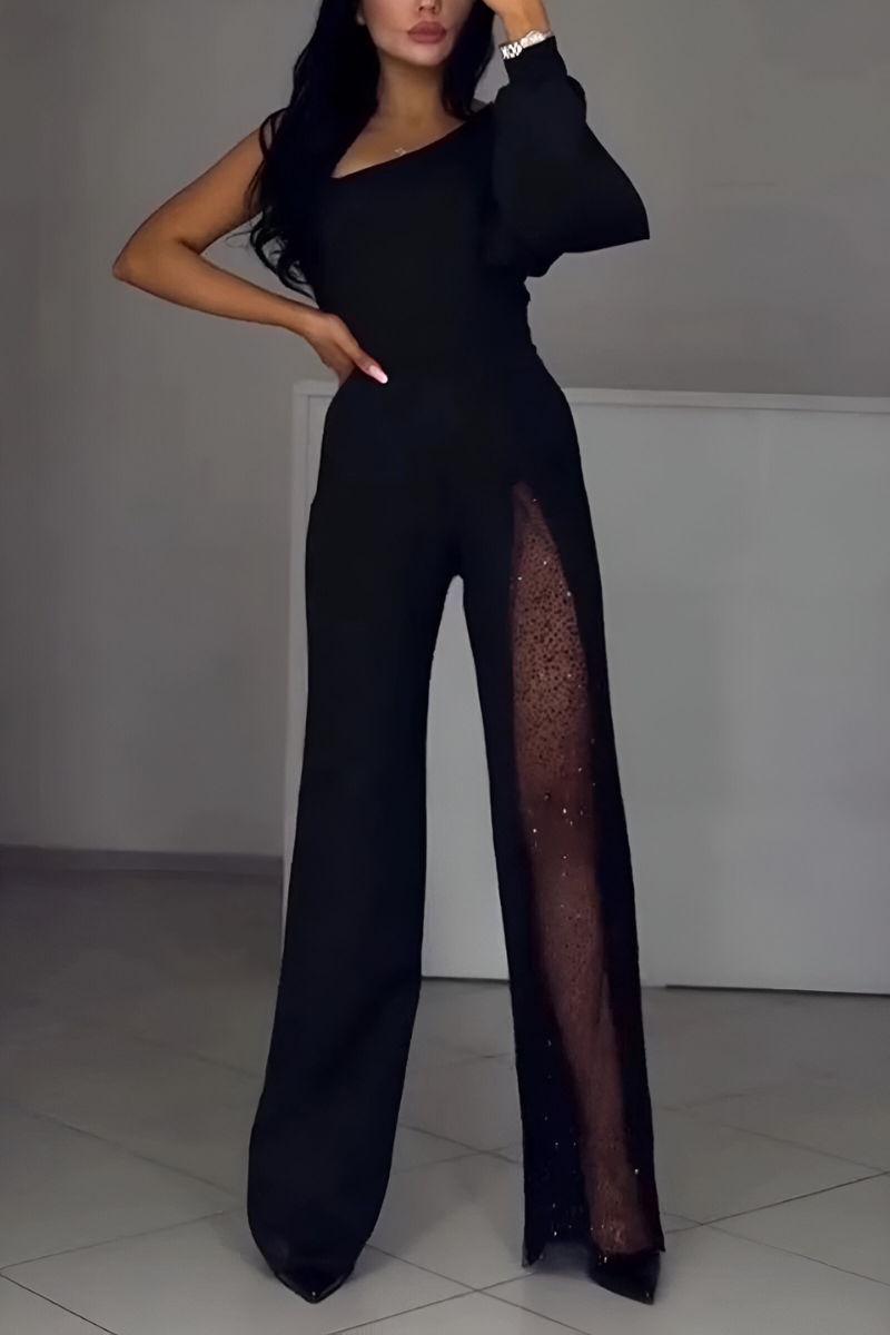 Ines | Trendy jumpsuit with wide legs for a stylish, effortless look