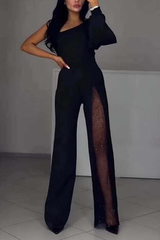 Ines | Trendy jumpsuit with wide legs for a stylish, effortless look