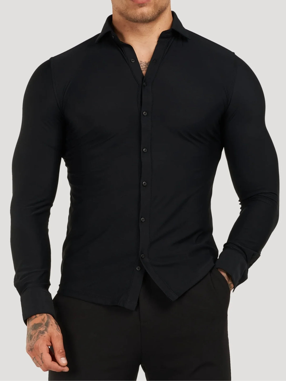 Wrinkle-Resistant Stretch Shirt