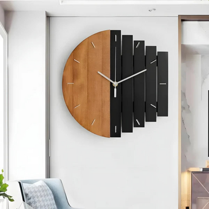 Vesper - Grote Houten Wandklok Voor De Woonkamer